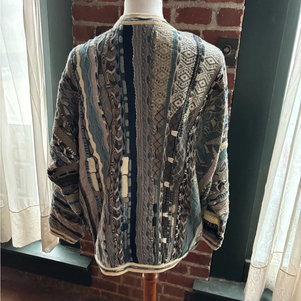 COOGI Cozy Multicolor Knit Cardigan - Picture 3 of 7